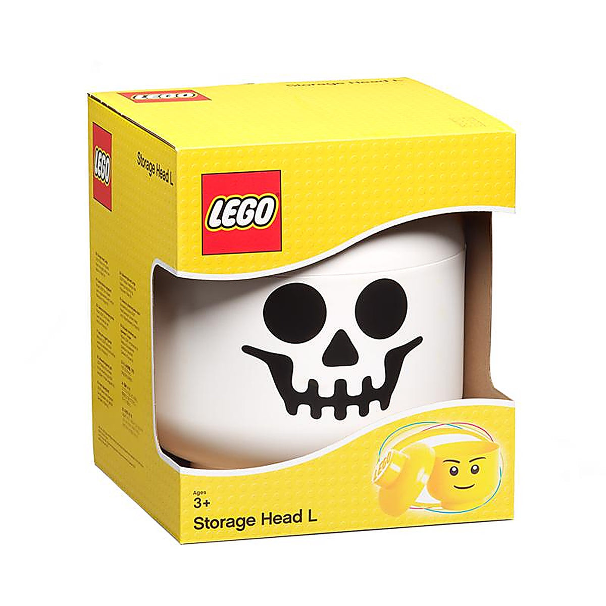 LEGO - 40321728 - Skeleton Storage Head ABS/Polypropylene White 1 pc