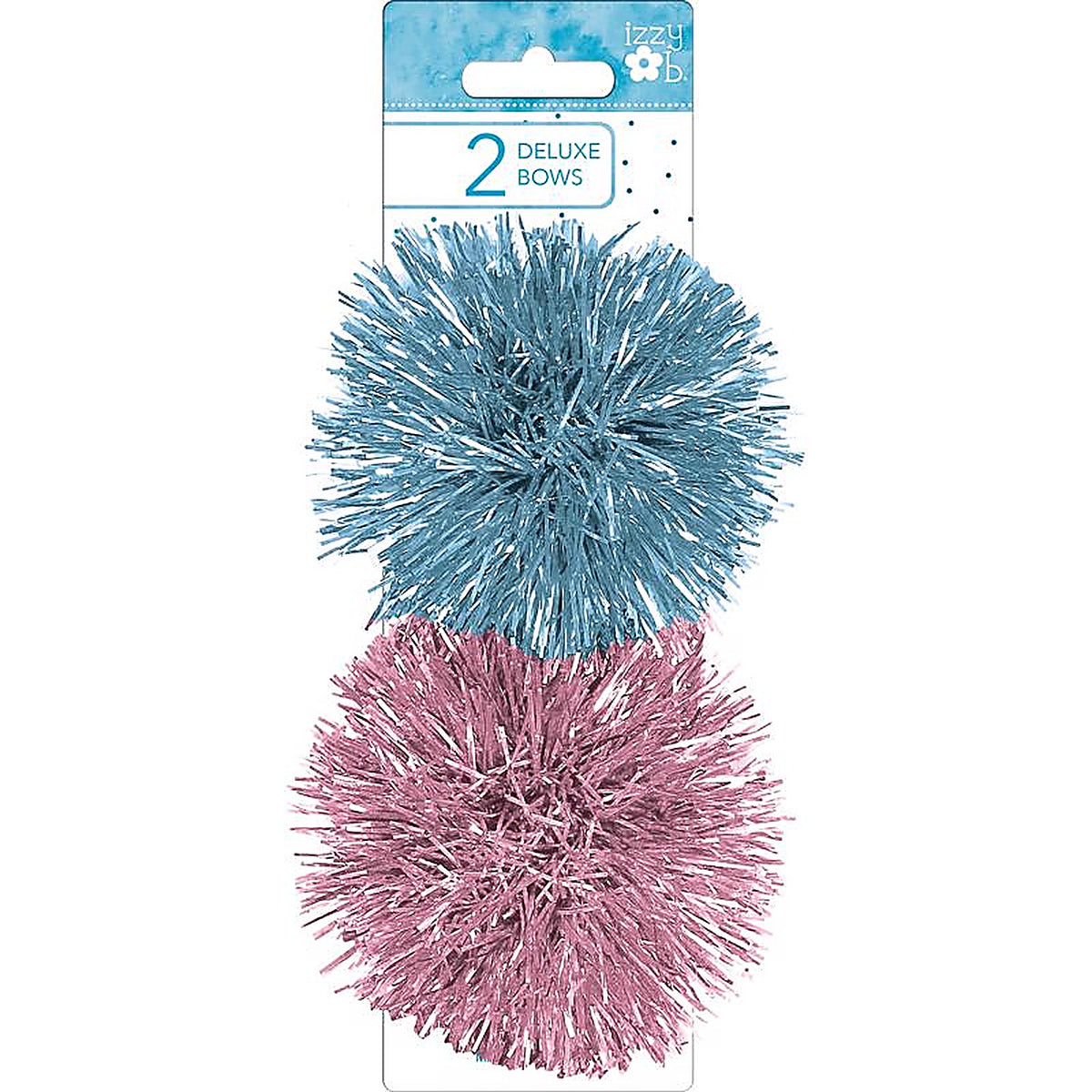 Paper Images - EDBOW2FB-02 - Izzy Ob Assorted Pink/Blue Firework Bows