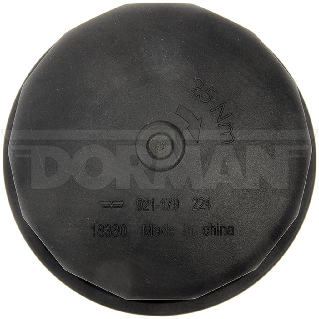 Dorman|921-179|Oil Filter Cap - Plastic