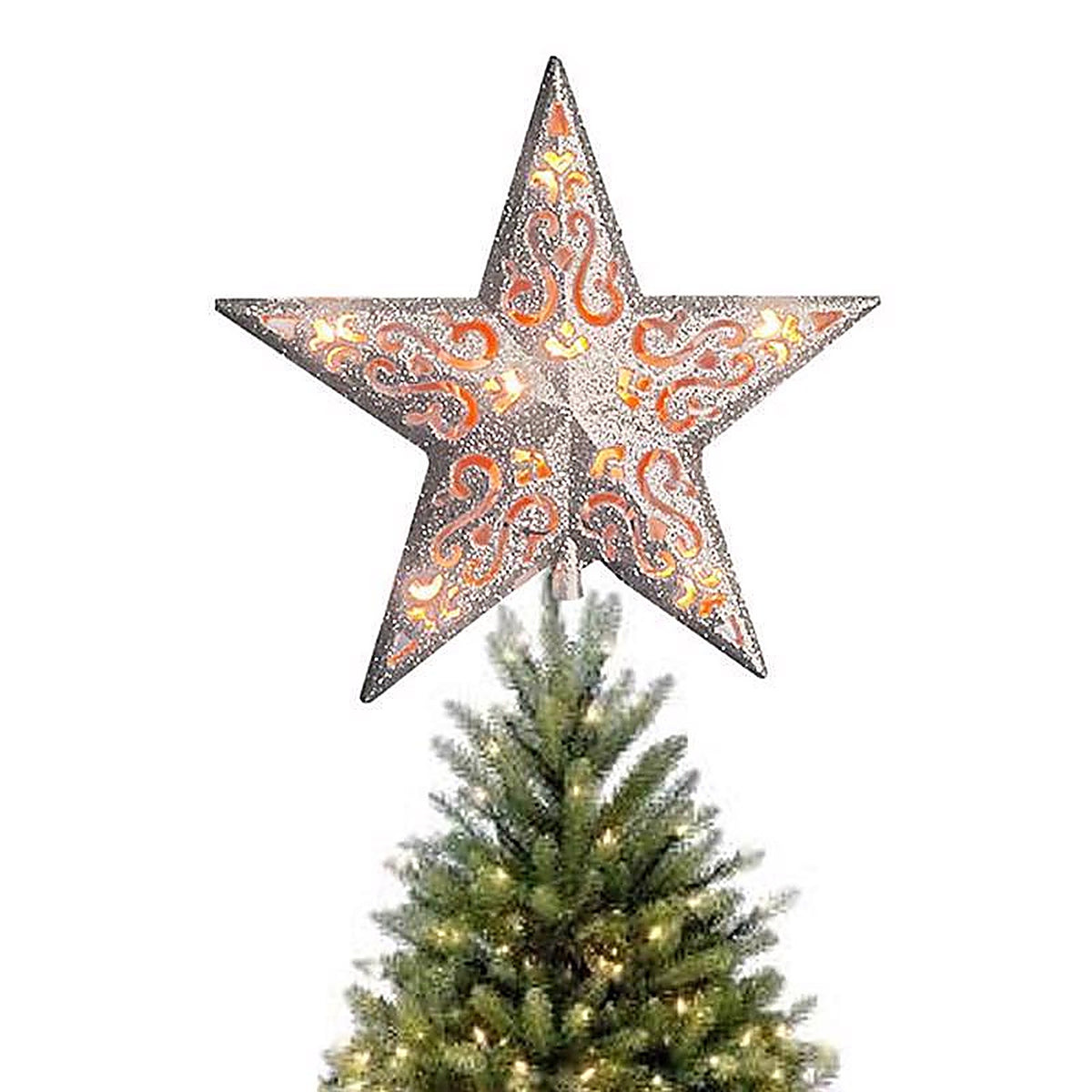 Celebrations - 49136A-71 - Assorted 5 Point Star Tree Topper
