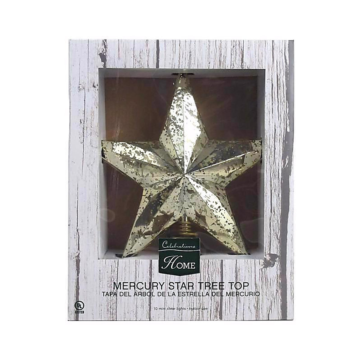 Celebrations - 49056A-71 - Assorted Christmas Star Tree Topper