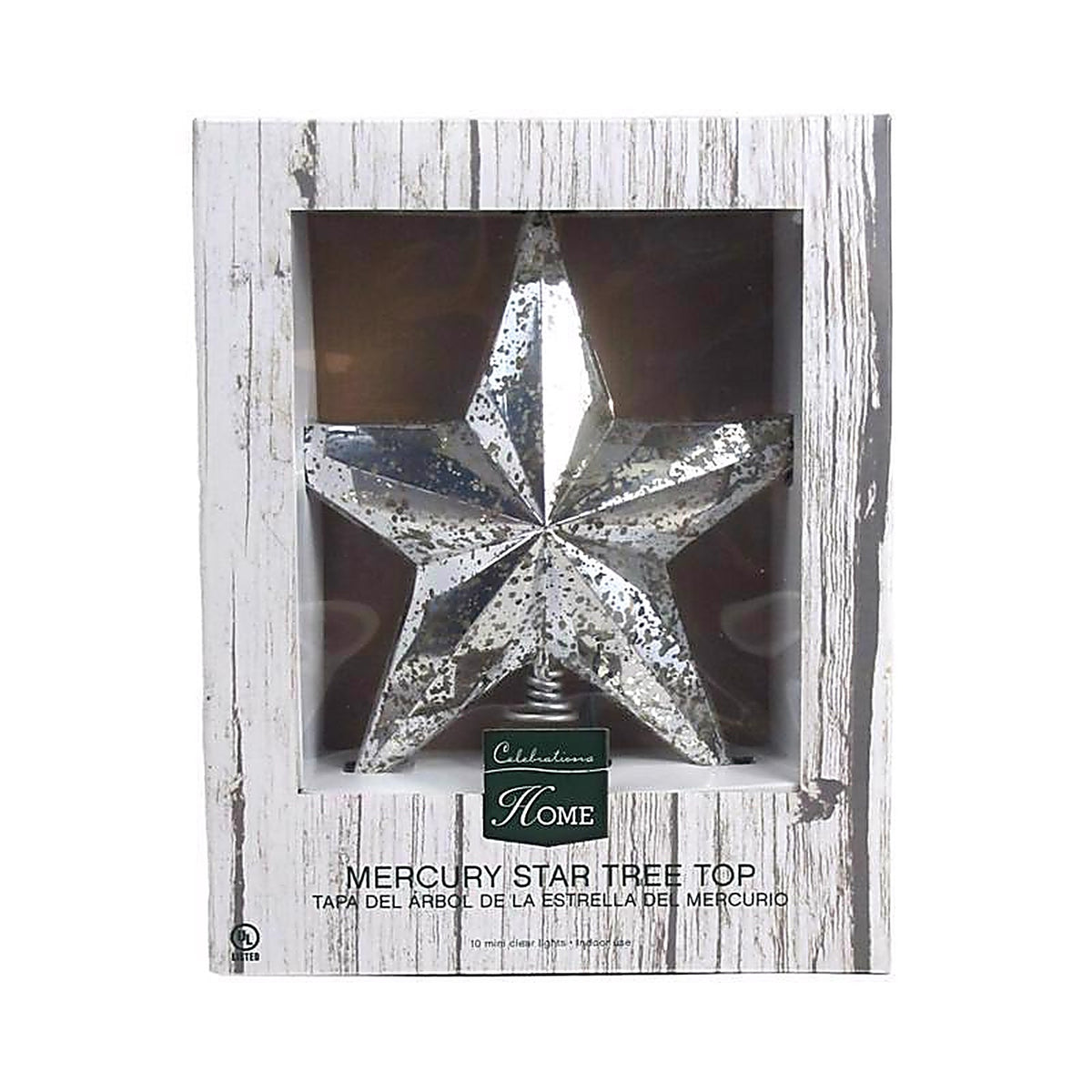 Celebrations - 49056A-71 - Assorted Christmas Star Tree Topper