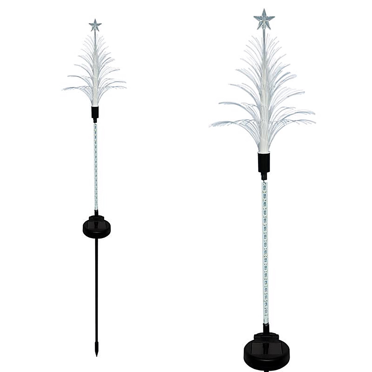 Alpine - QLP352ABB - LED 40 in. Pathway Decor Christmas Tree Solar Stake