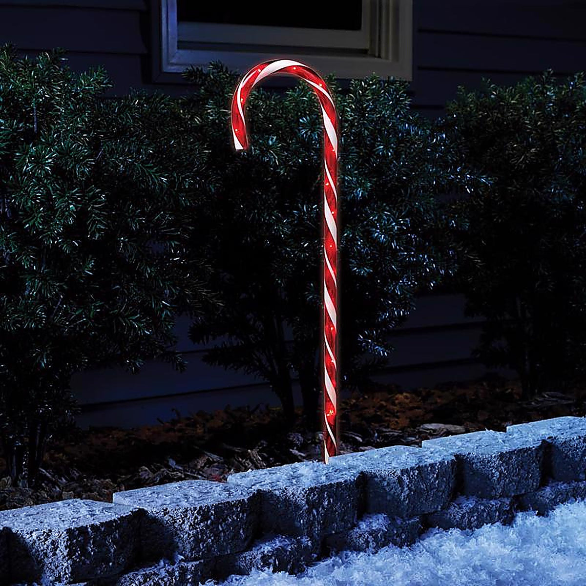 Celebrations - 21254-71 - Clear 27 in. Pathway Decor Lighted Candy Cane