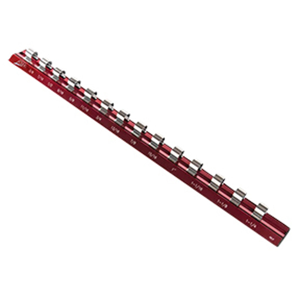 ATD - 9312 - 1/2 in SAE Magnetic Aluminum Socket Rail