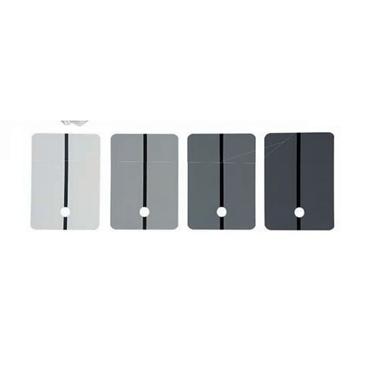 EMM - 9315-GV-7 - Specialties Metal Spray Out Card, Dark Gray, 15 mm Hole