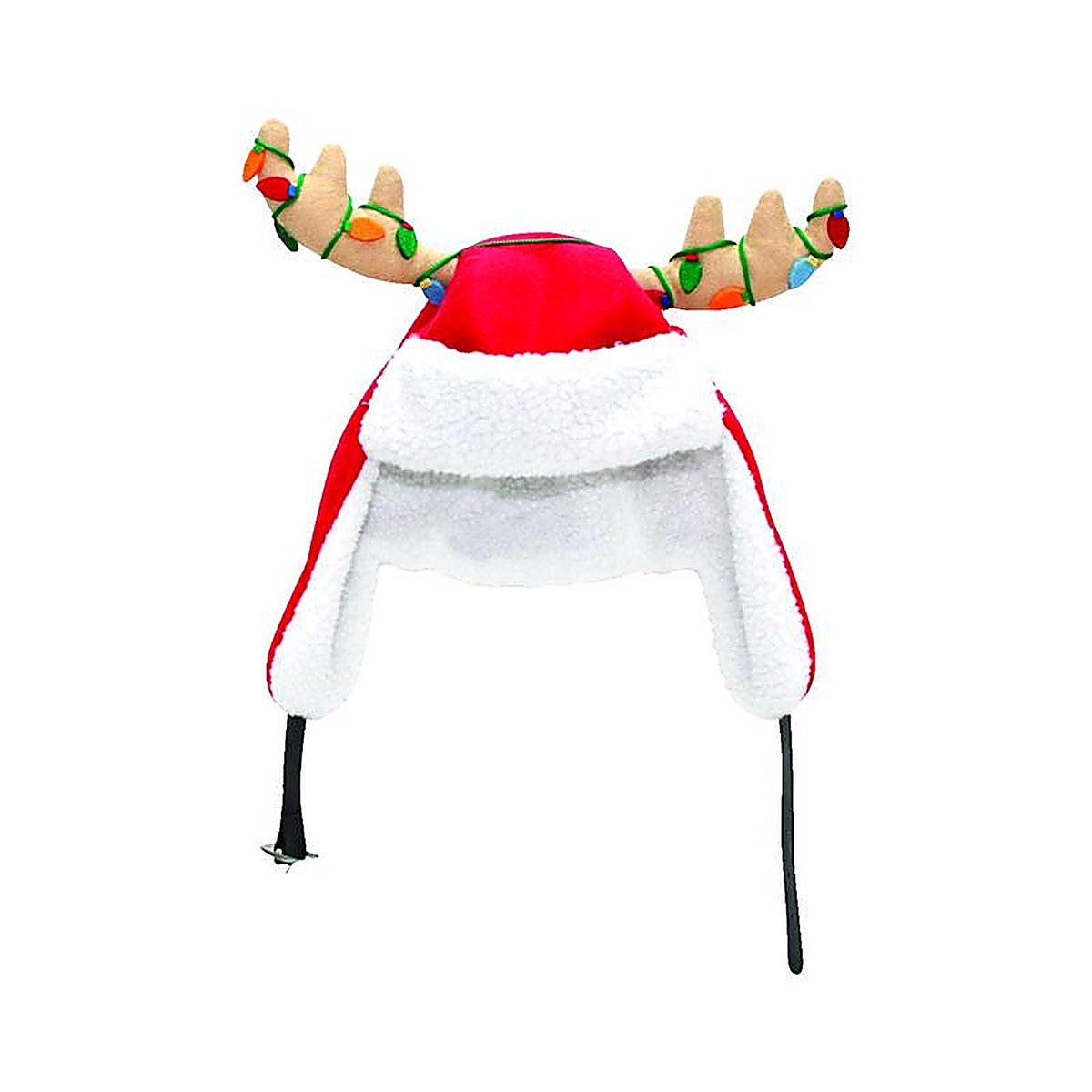 Dyno - 0408937-2 - Red/White Antler Antler Santa Hat