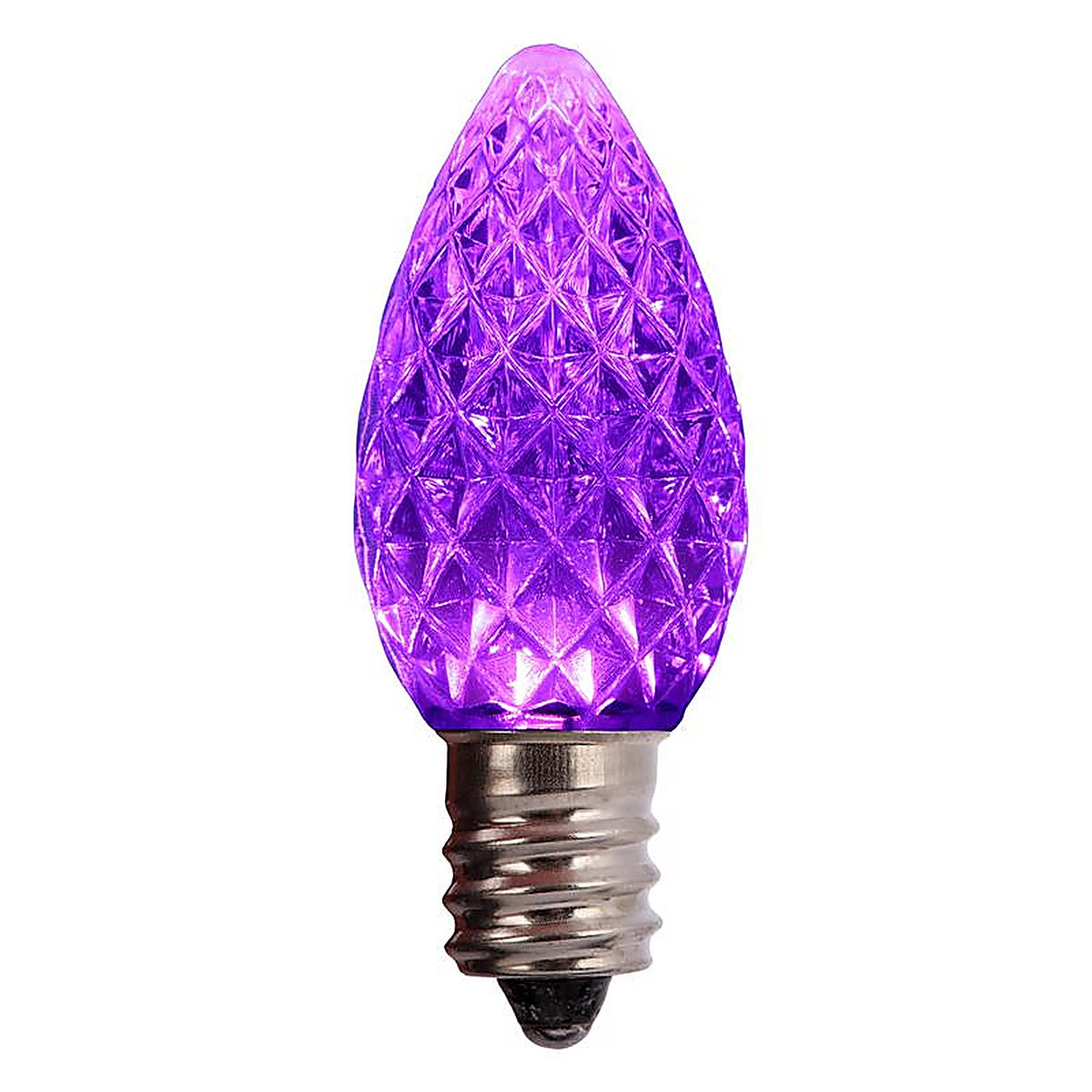 Holiday Bright Lights - BU25LEDFC7-TMUA - LED C7 Multi-color 25 count Replacement Christmas Light Bulbs