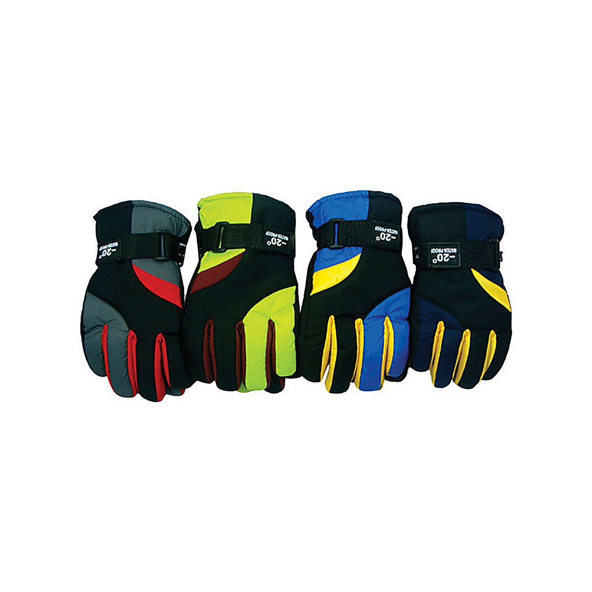 Diamond Visions - 05-1801 - Assorted Polyester Assorted Ski Gloves