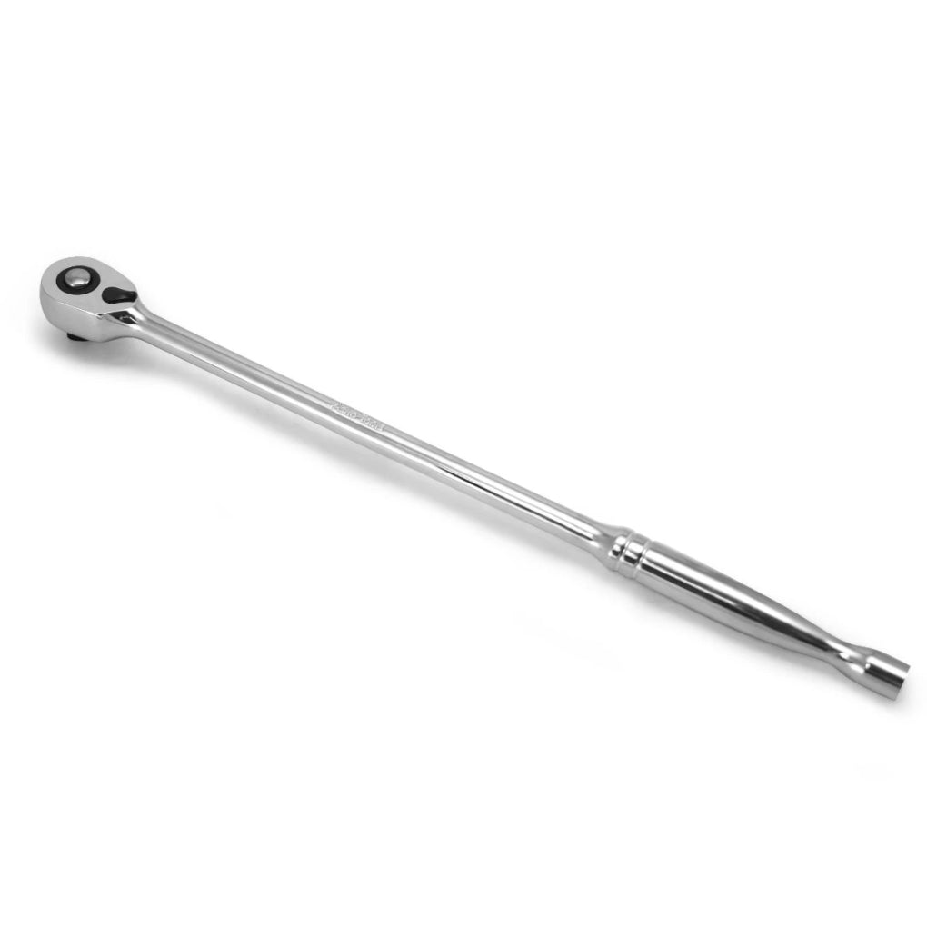 Astro Pneumatic|93812|Long Body Nano Hand Ratchet, 3/8 in Drive, 12 in L Handle, Steel, Polished-Chrome