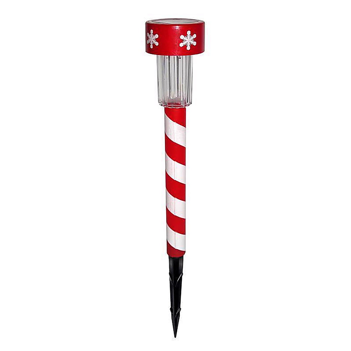 Alpine - SLZ136BB-48 - Pathway Decor Solar Powered Lighted Candy Cane Stake