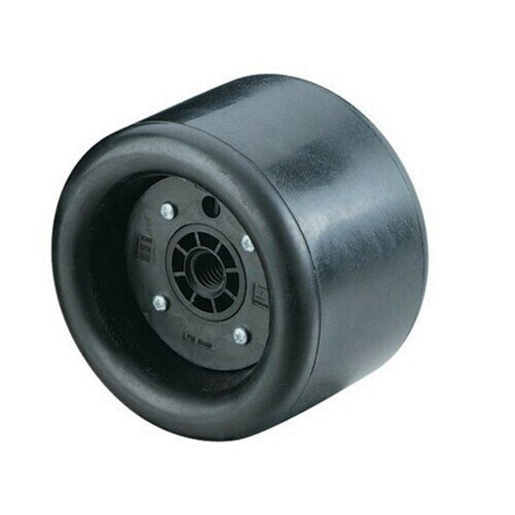 DYNABRADE - 94492 - 5 in (127 mm) Dia. x 2-3/4 in (70 mm) W Standard Dynacushion Pneumatic Wheel
