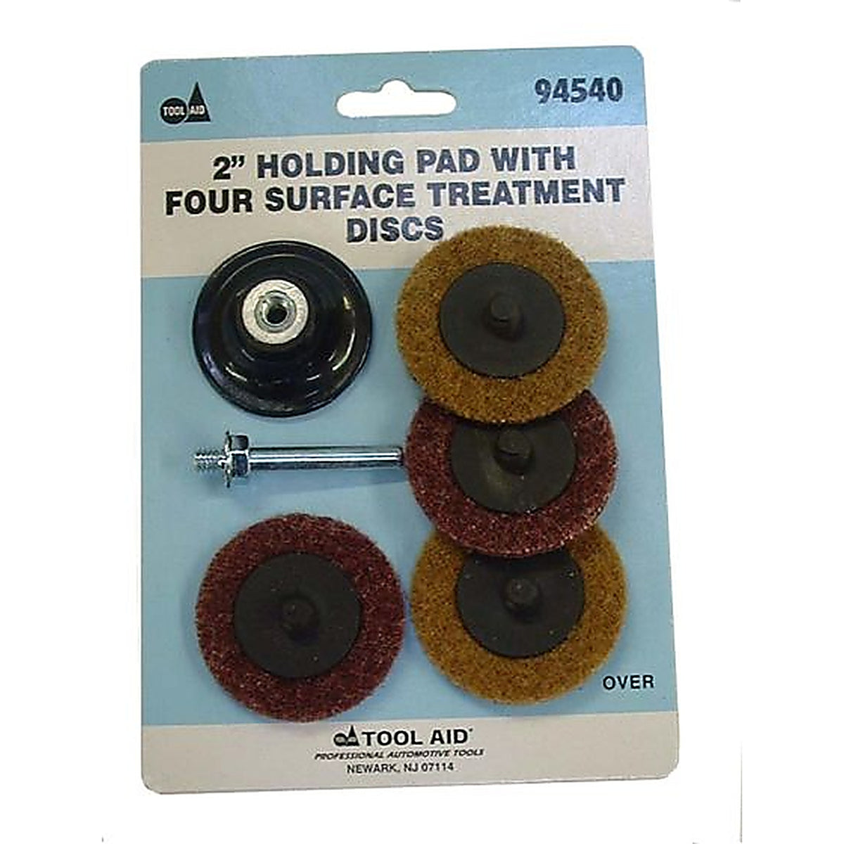 Tool Aid - 94540 - 2 Holdig Pad with Four Surface Treatmet Discs