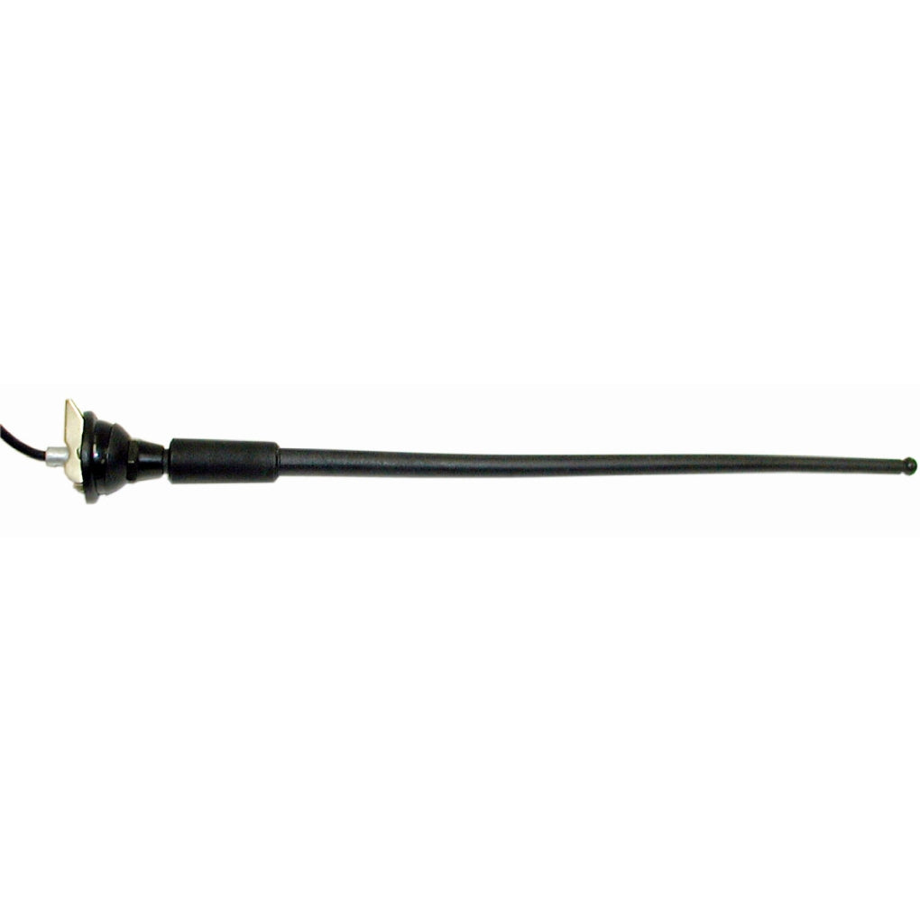 Peterson - 95010-1 Top Mount, Black Universal Rubber-Mast Antennas