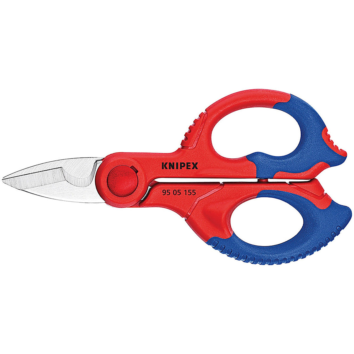 Knipex - 9505155SBA - 6-1/8 Inch Universal ElectricianÂ’s Shears