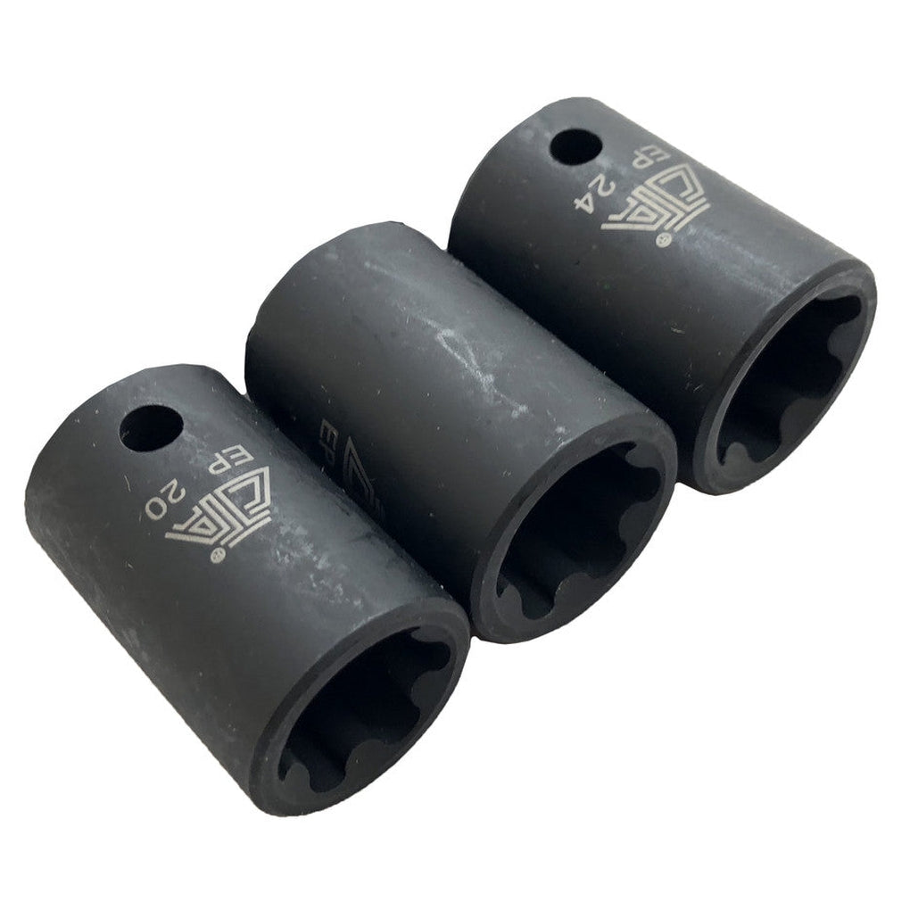 CTA - 9666 - 3 Pc. Torx Plus Socket Set