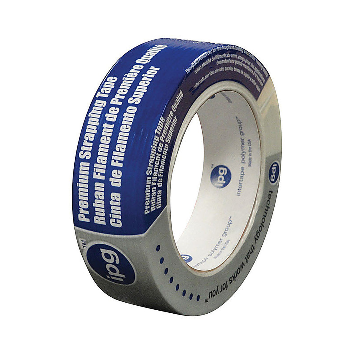 IPG - 9717 - 1.41 in. W X 60 yd L Strapping Tape Clear