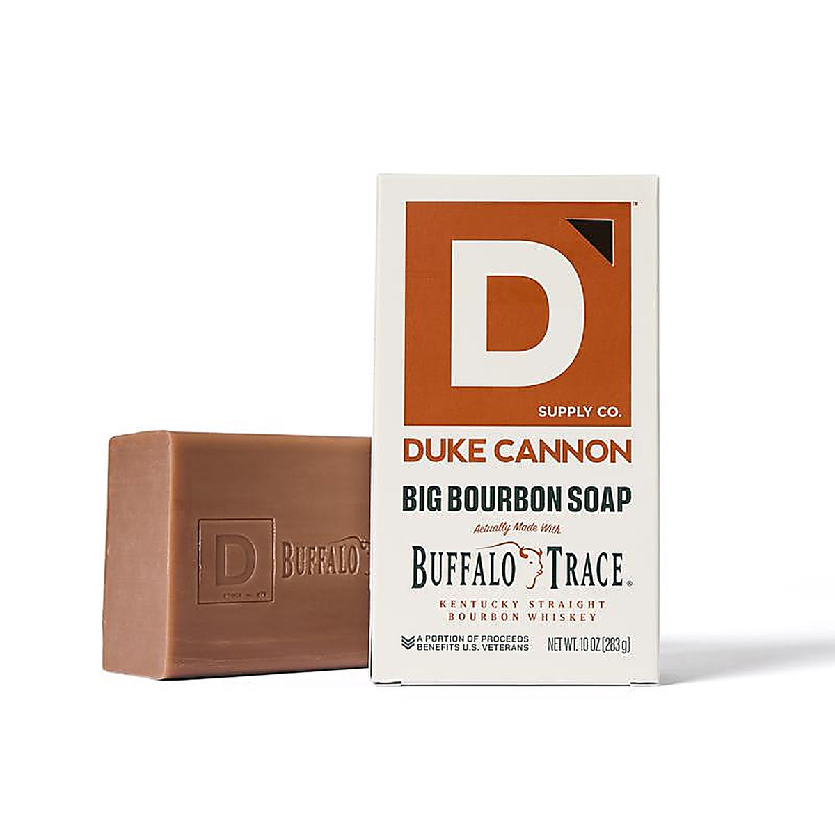 Duke Cannon - 02BOURBON1 - Buffalo Trace Bourbon Oak Barrel Scent Bar Soap 10