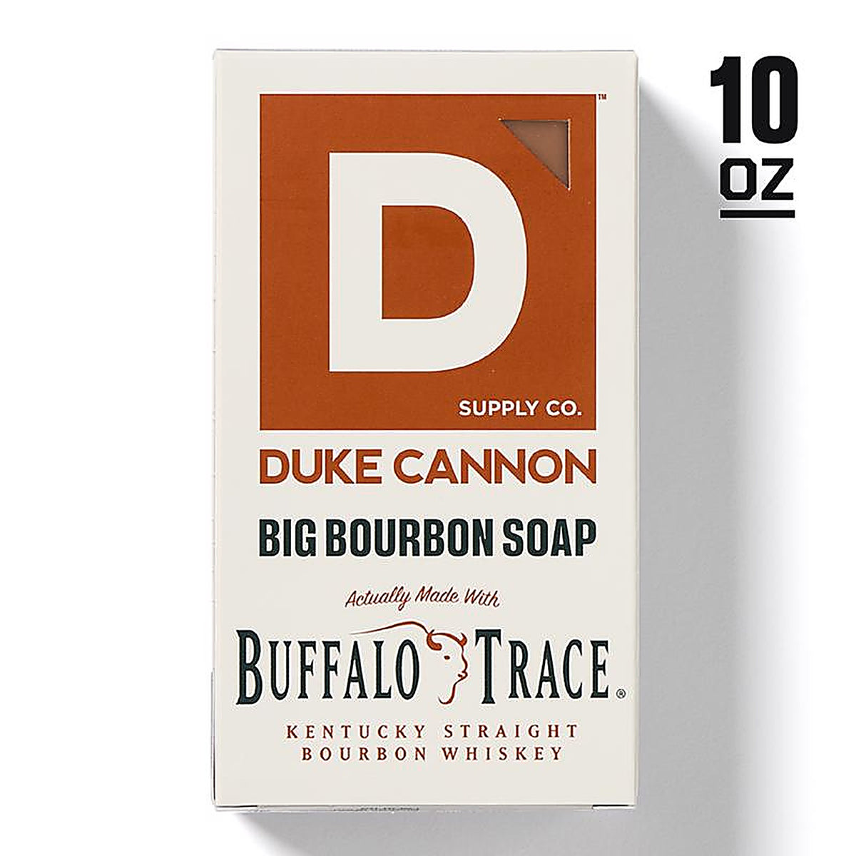 Duke Cannon - 02BOURBON1 - Buffalo Trace Bourbon Oak Barrel Scent Bar Soap 10