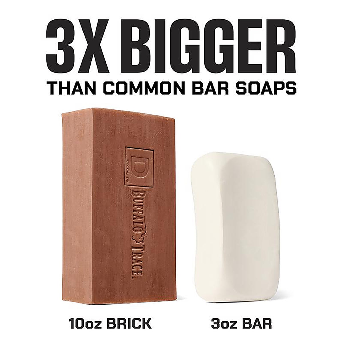 Duke Cannon - 02BOURBON1 - Buffalo Trace Bourbon Oak Barrel Scent Bar Soap 10
