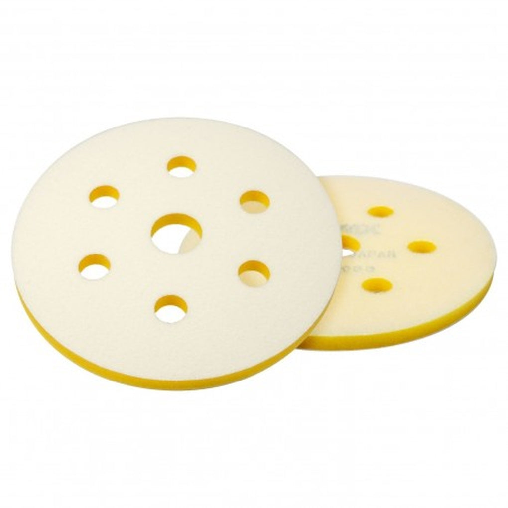 Eagle Abrasives|971-0063|Interface Pad, 6 in Dia, Super-Tack Attachment, 7 Holes, 2/Pack