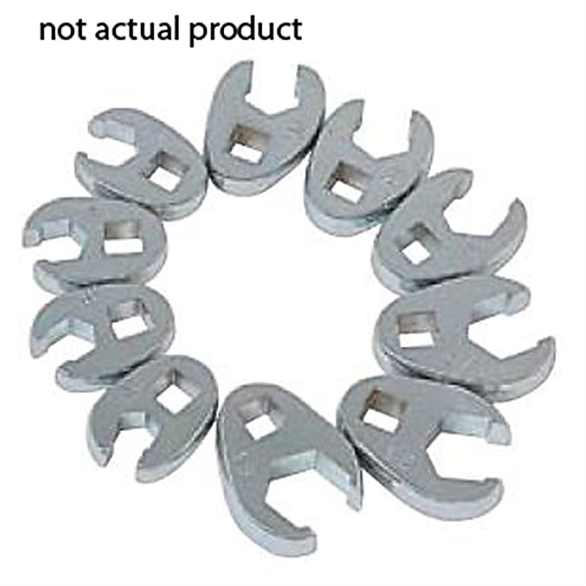 Sunex Tools - 971017 - 3/8 in Dr. Metric Flare Nut Crowfoot Wrench, 17mm