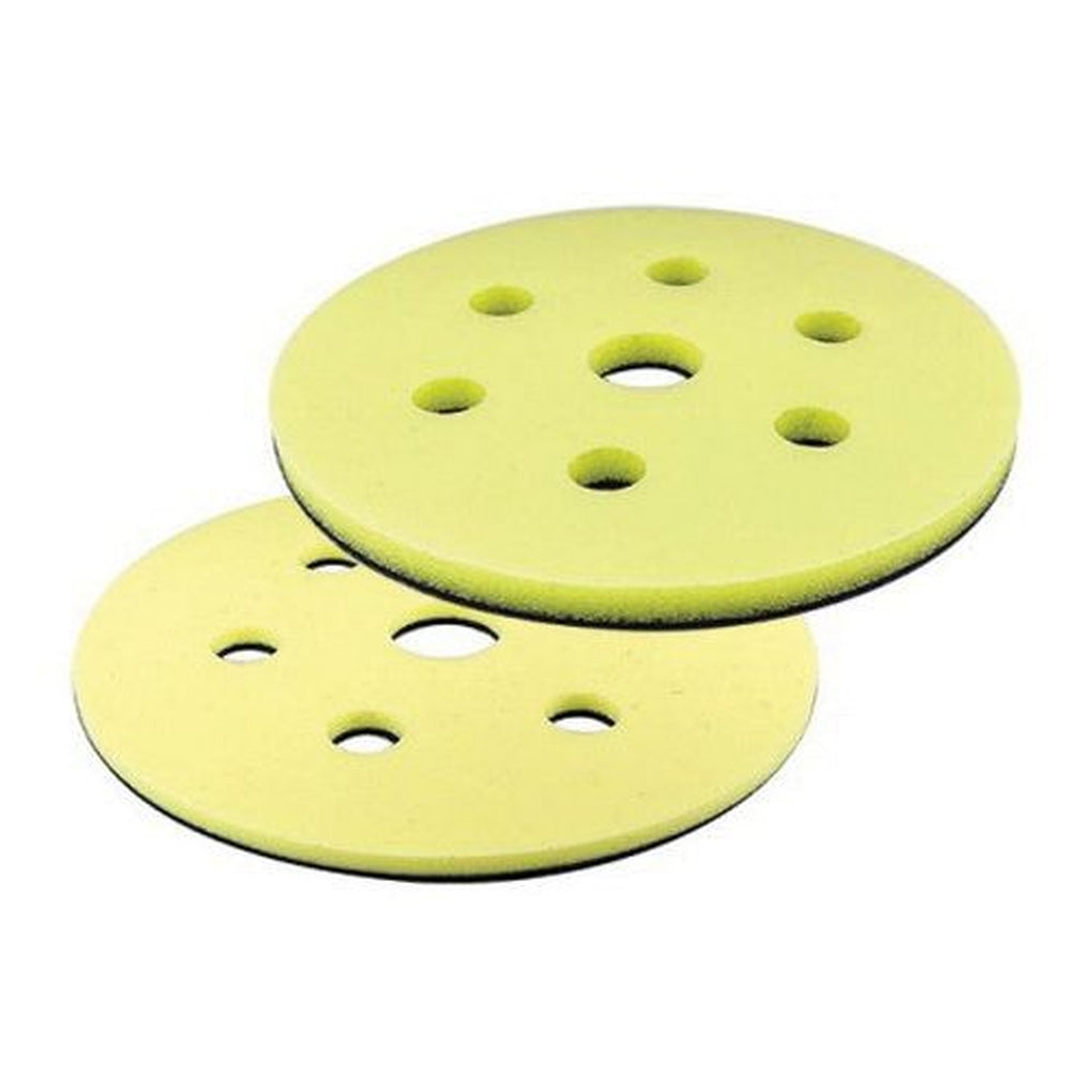 Eagle Abrasives|971-9002|Micro-Hook Interface Pad, 6 in Dia, Super-Tack Attachment, 7 Holes, 2/Pack