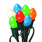 Celebrations - B4BG4211 - Incandescent C7 Multi-color 25 count String Christmas Lights 25 ft.