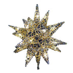 Celebrations - 49236-71 - LED Gold Microdot Star Tree Topper