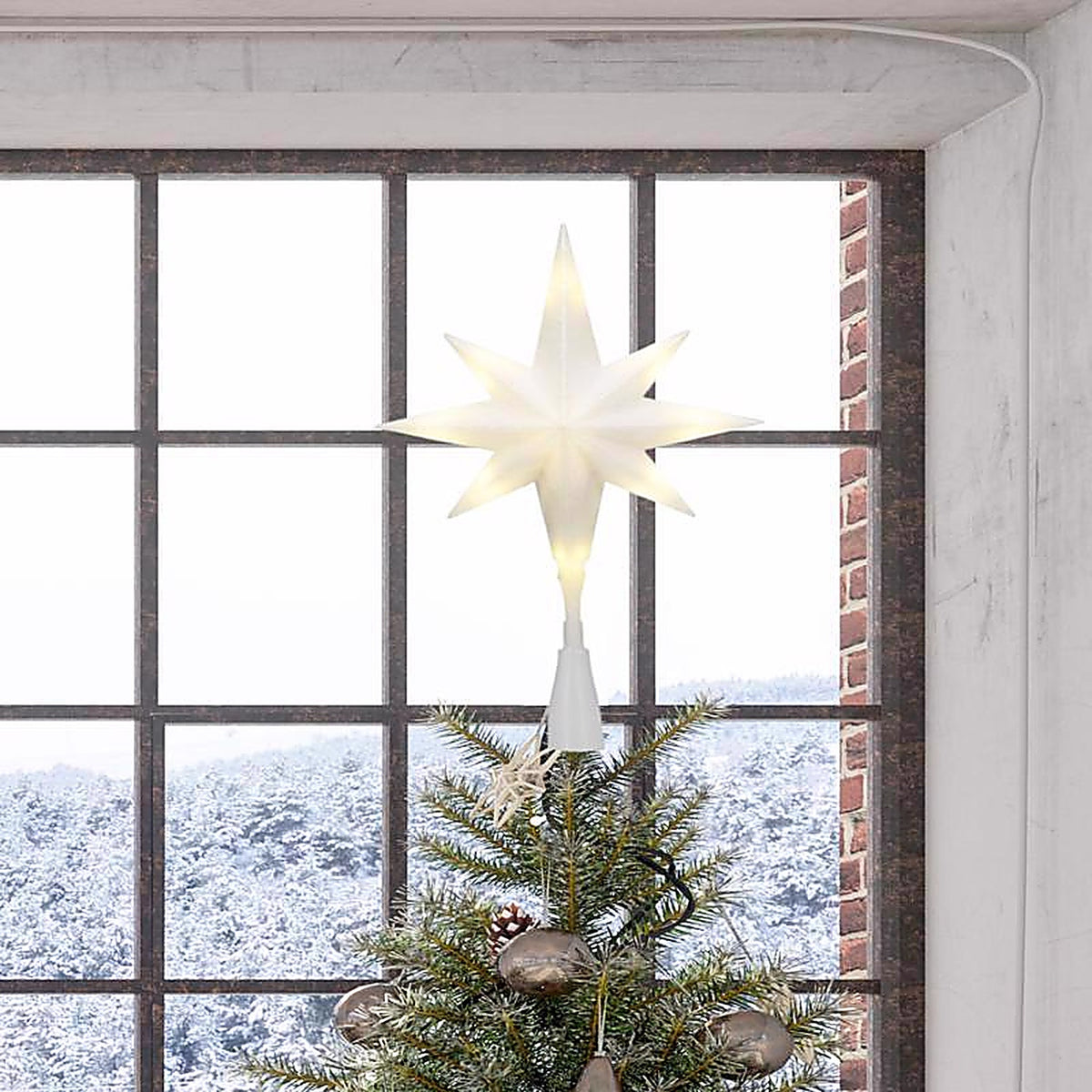 Celebrations - 49184-71 - LED White LED Star Tree Topper