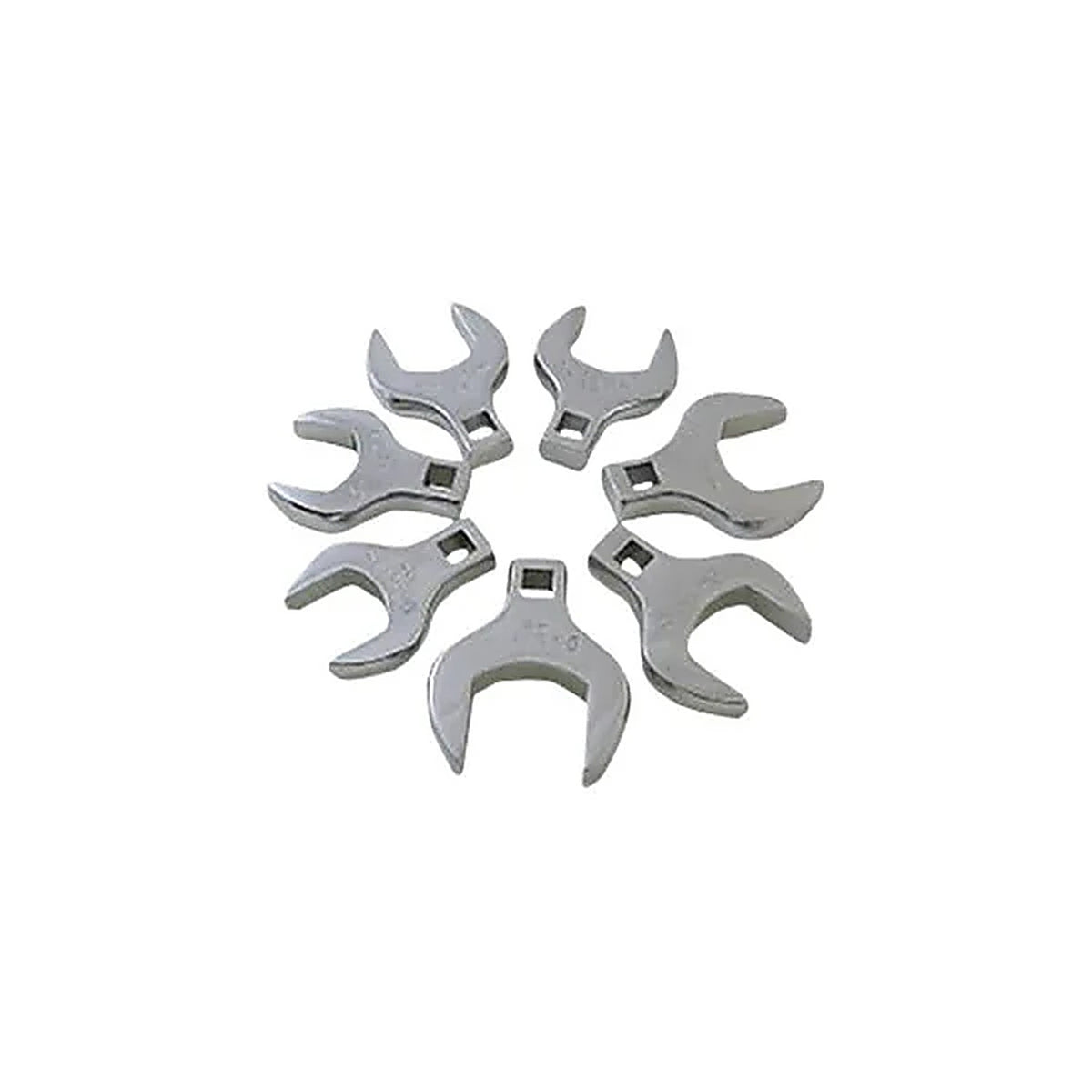 Sunex Tools - 9740A - 1/2 DR. METRIC JUMBO CROWFOOT WRENCH SET 7-PIECE
