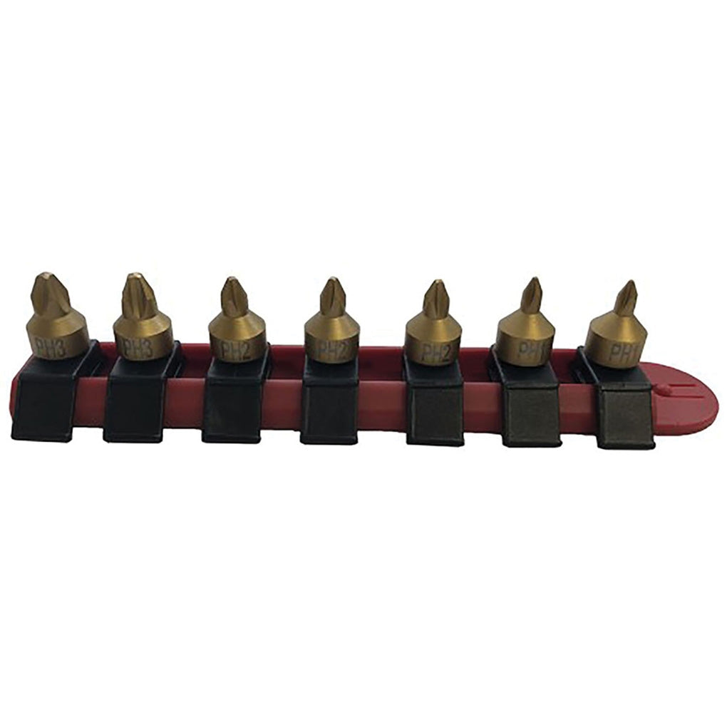 CTA - 9770 - 7 Pc. Phillips Screwdriver Bit Set - Stubby