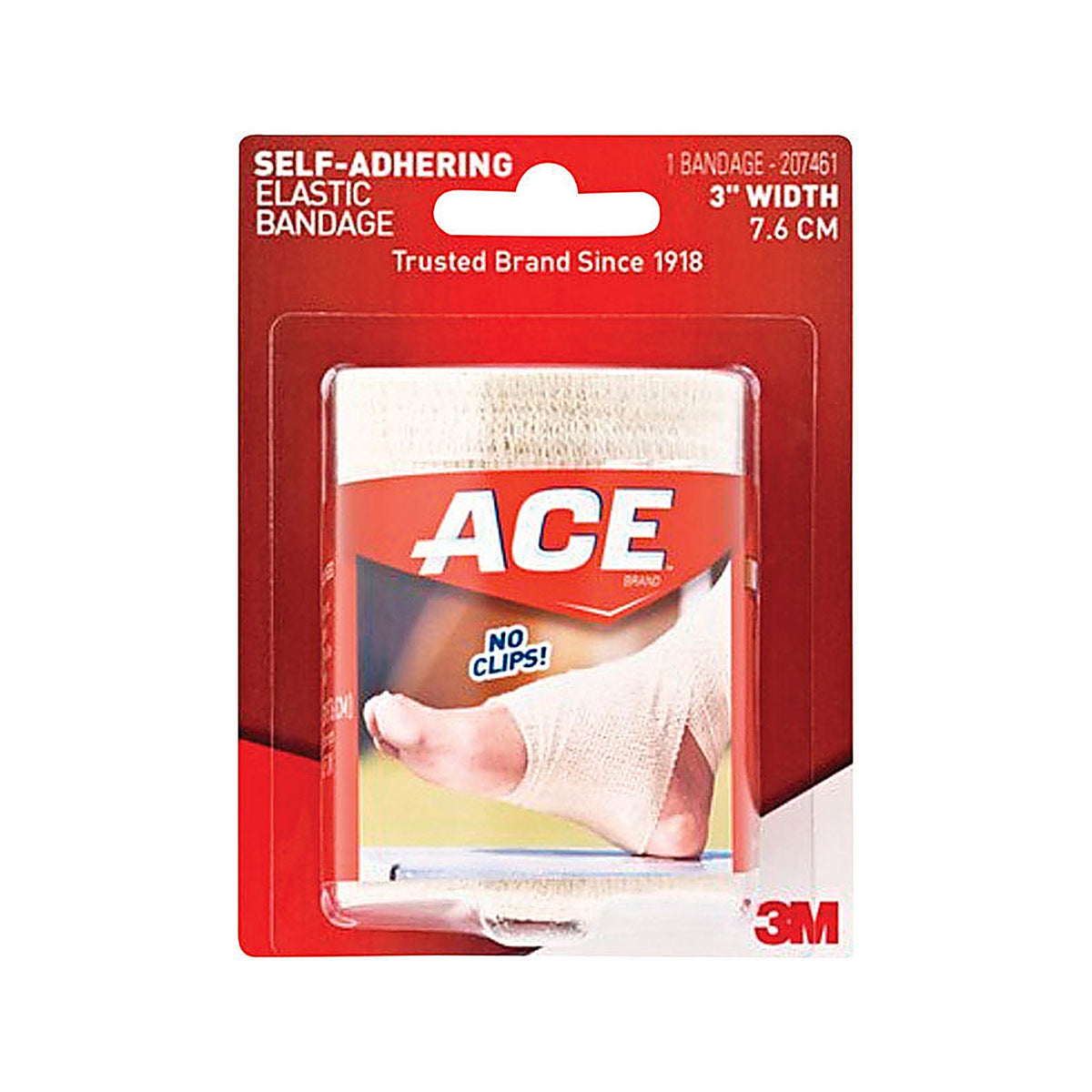 3M - 207461 - Ace 3 in. Beige Self Adhering Elastic Bandage 1 pk