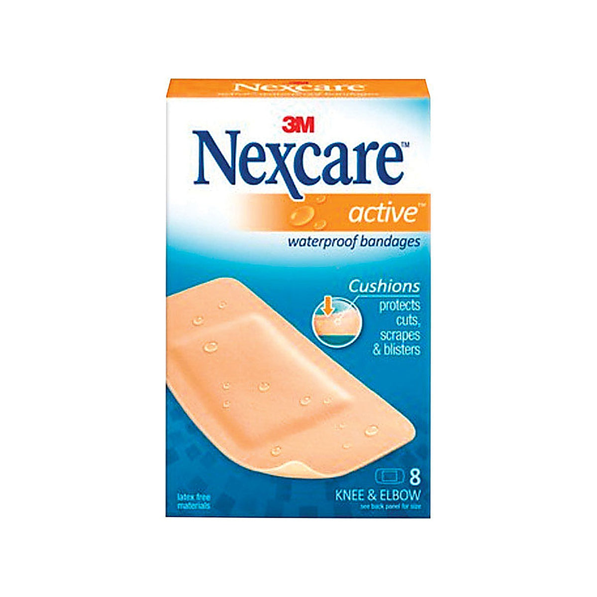 3M - 522-08CB - Nexcare Waterproof Bandage 8 pc 8 pk