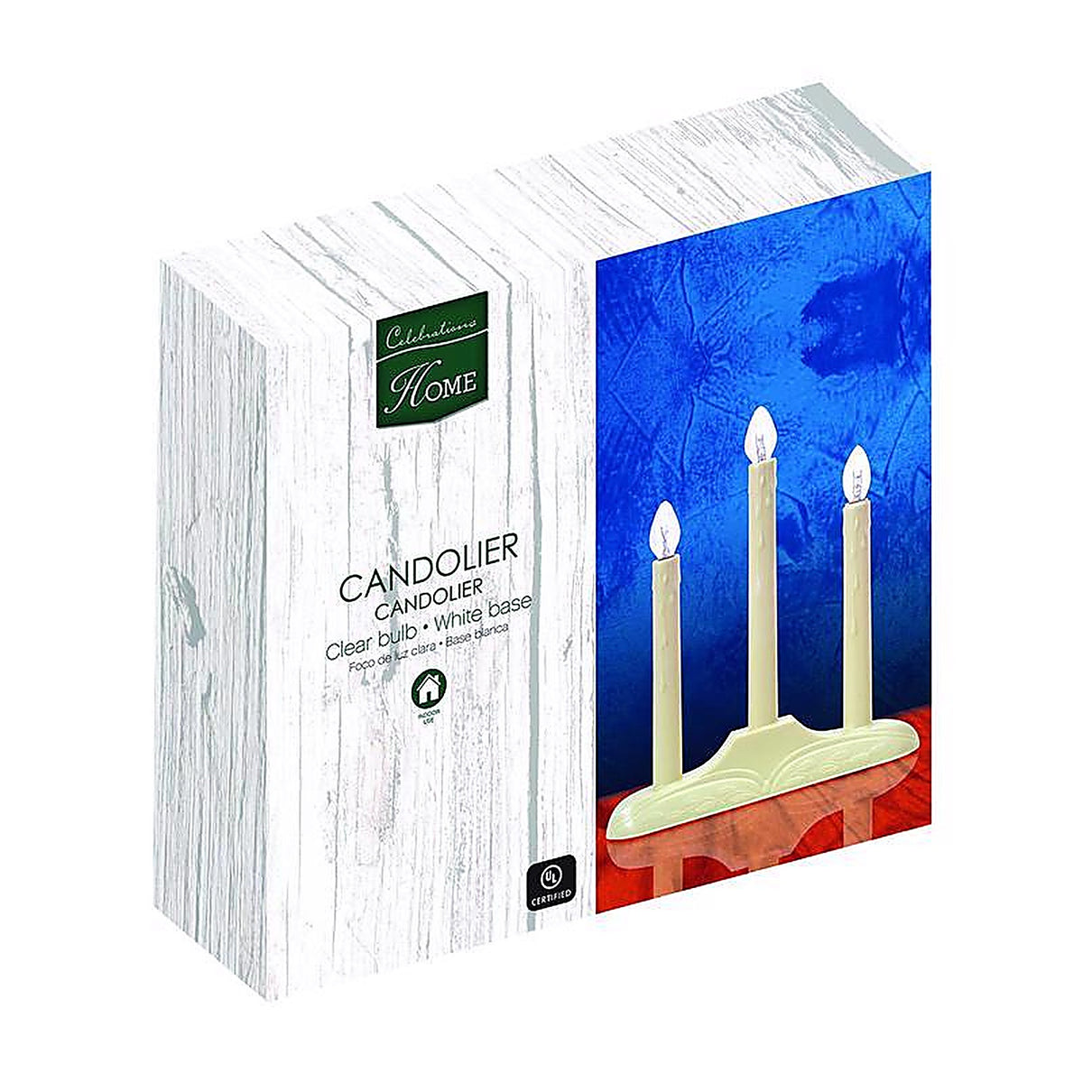 Celebrations - 1503-71 - White Candolier Christmas Decor
