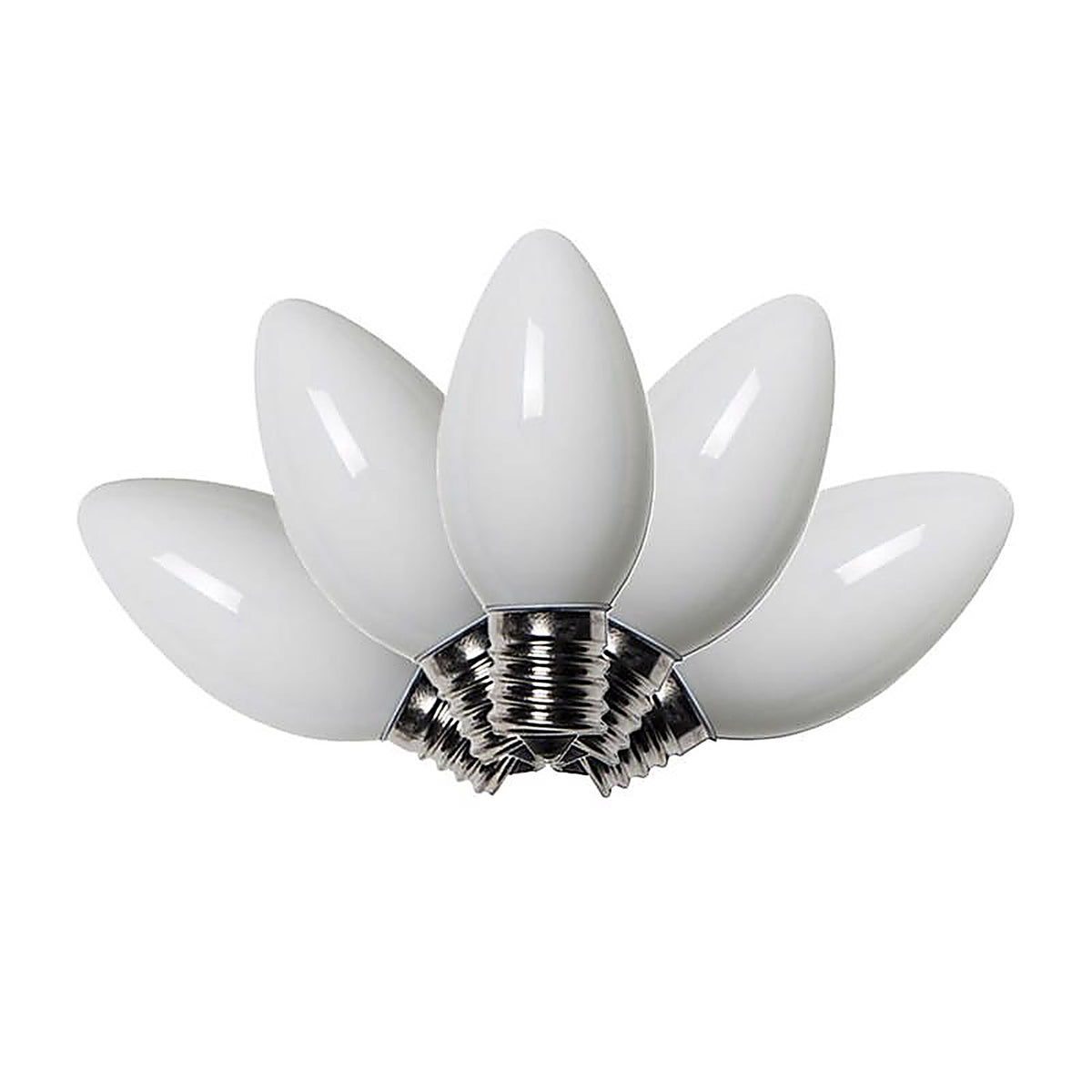 Celebrations - UTTY2W11 - Incandescent White 4 count Replacement Christmas Light Bulbs