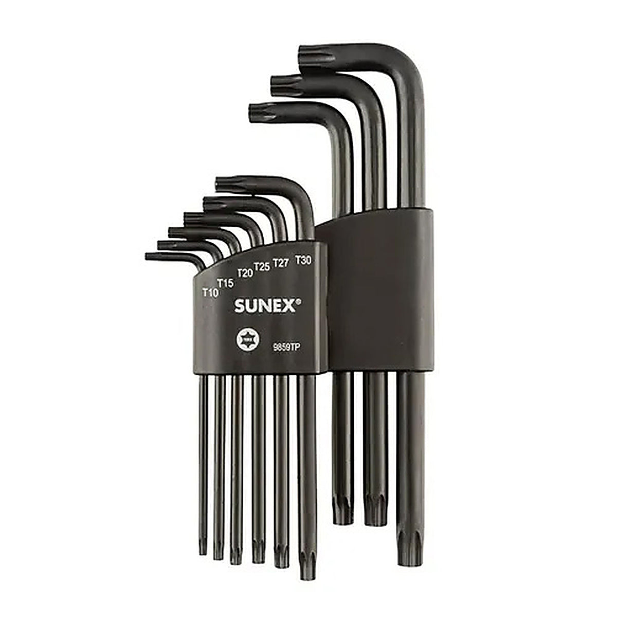 Sunex Tools - 9859TP - Tamperproof Torx Long Arm 9 Piece Magnetized Key Set