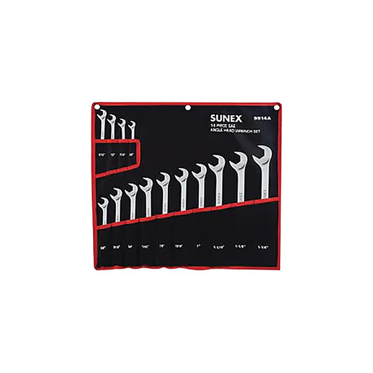 Sunex Tools - 9914MA - 14 PC ME Angle Head WR Set