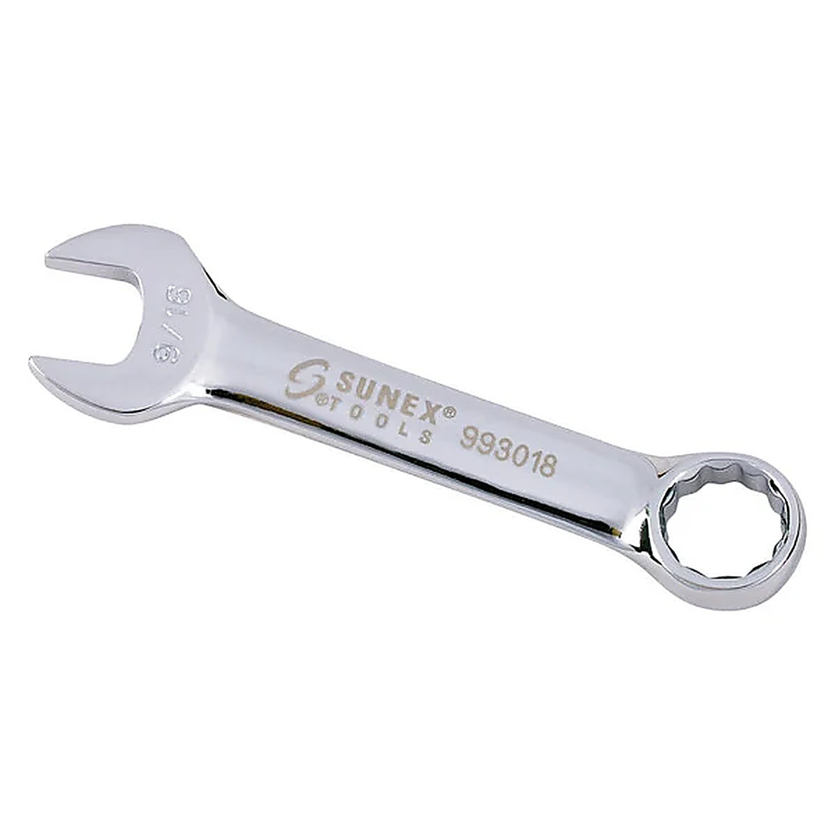 Sunex Tools - 993018 - 9/16 in Stubby Combination Wrench