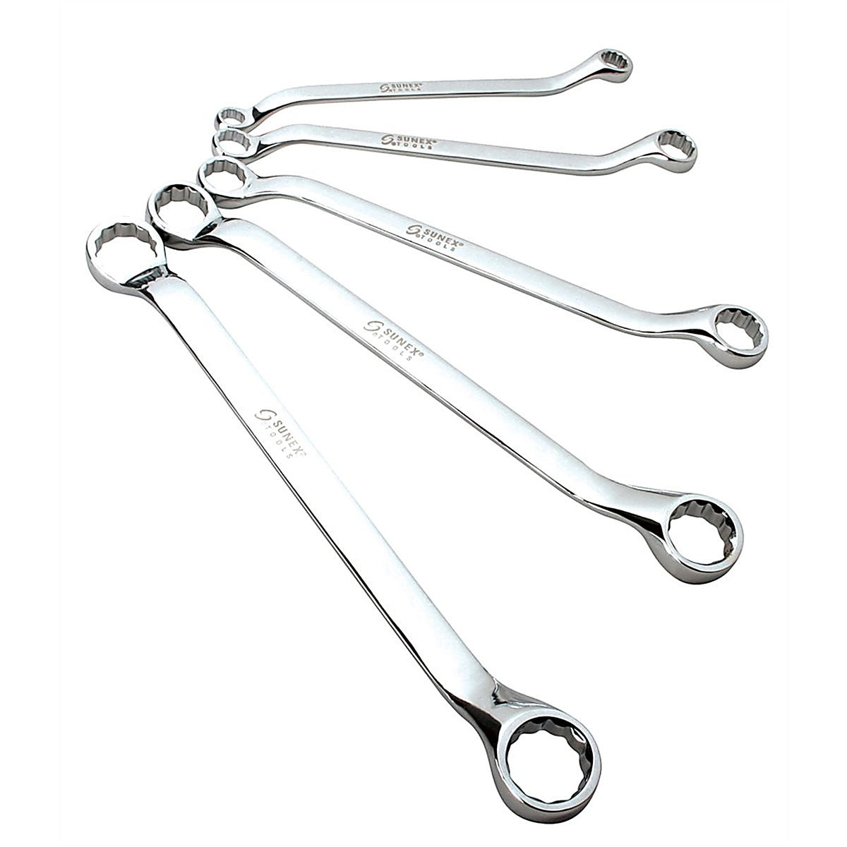 Sunex Tools - 9950 - 5 pc. SAE Double Box Wrench Set