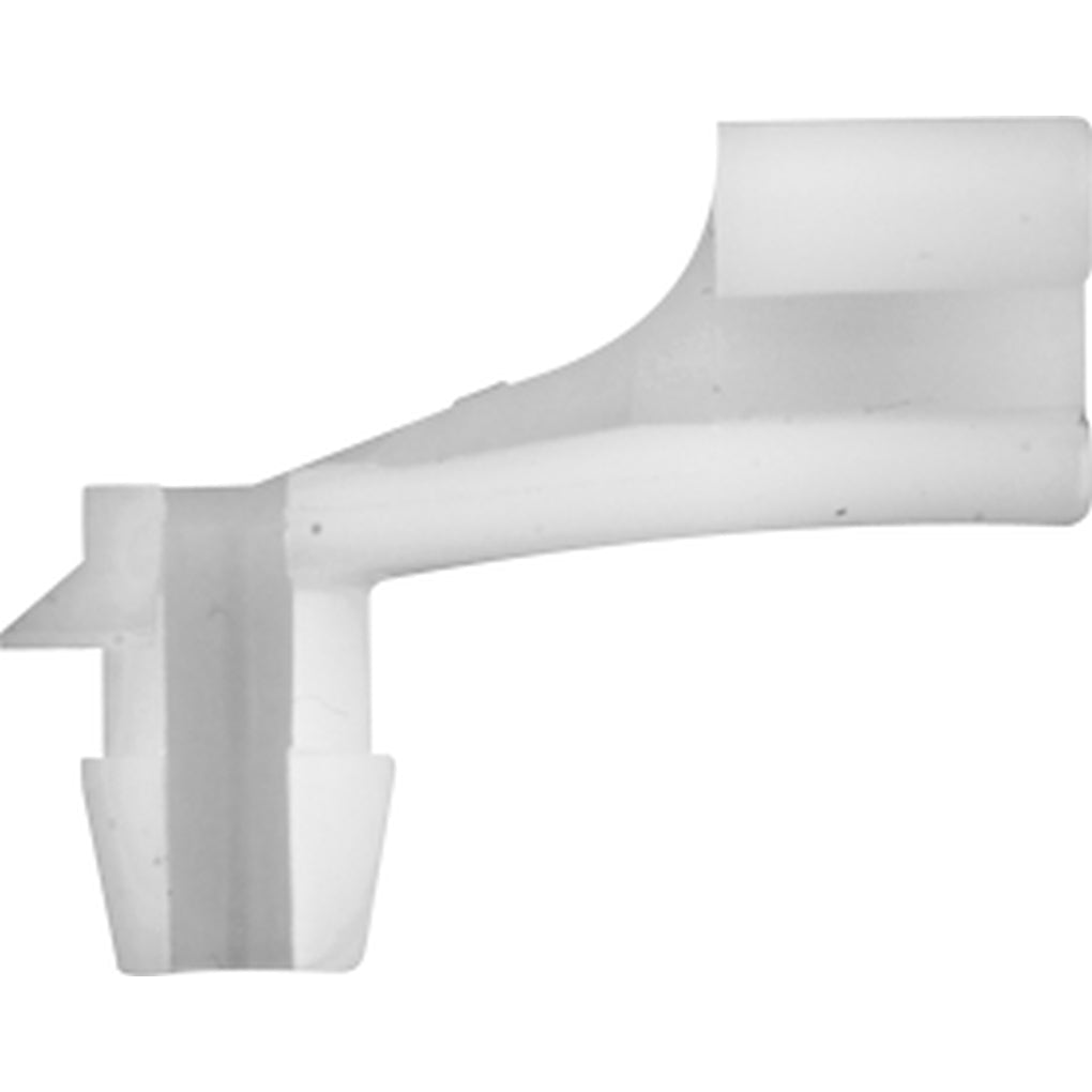 Disco|9959PK|13/64in Rod Size Right Hand Side, Natural Nylon Door Lock Rod Clips