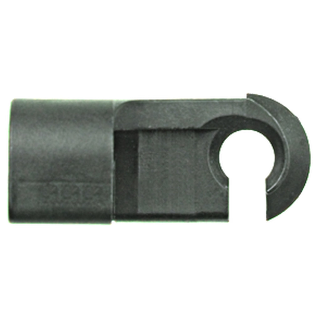Disco|9960PK|5/32in Rod Size Left Hand Side, Black Nylon Door Lock Rod Clips