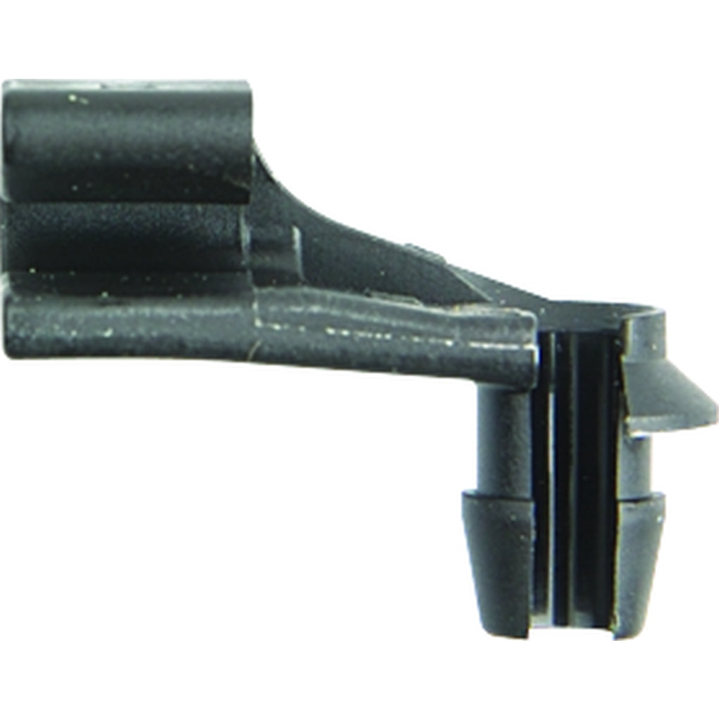 Disco|9960PK|5/32in Rod Size Left Hand Side, Black Nylon Door Lock Rod Clips