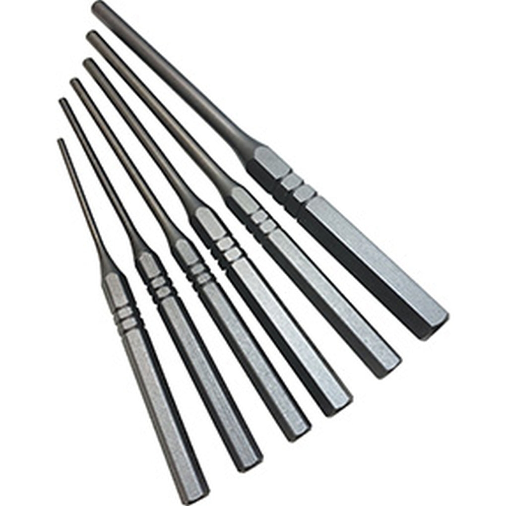 Platinum Tech - 99804 - 6 PC. Roll Spring (Pin) Punch Set