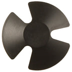 Disco|9980PK|6.3mm Hole Size 30mm O.D. Head Diameter, Black Nylon Hood Insulation Retainer