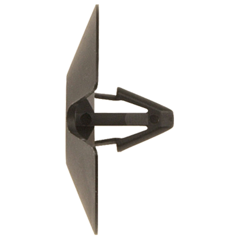 Disco|9980PK|6.3mm Hole Size 30mm O.D. Head Diameter, Black Nylon Hood Insulation Retainer