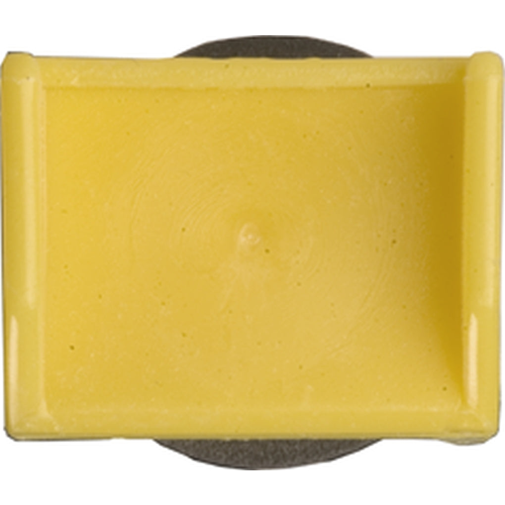 Disco|9990PK|7/16in Hole Size Rear Wheel Opening, Yellow Nylon Moulding Clips
