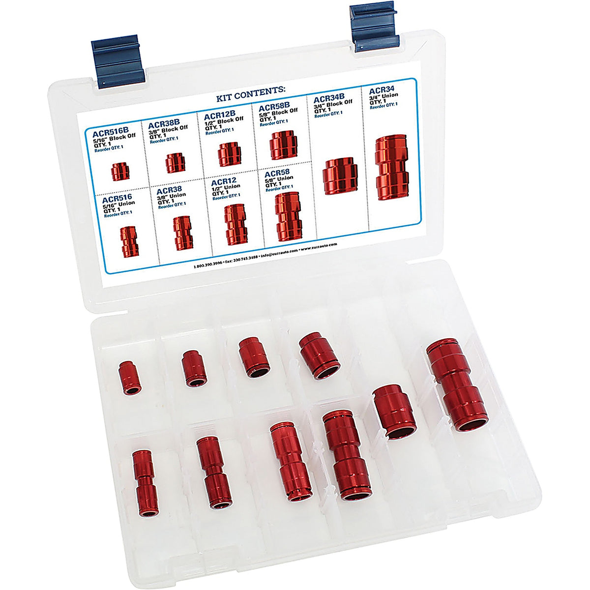 SUR&R - ACR60 - Standard A/C Union & Block Off Kit