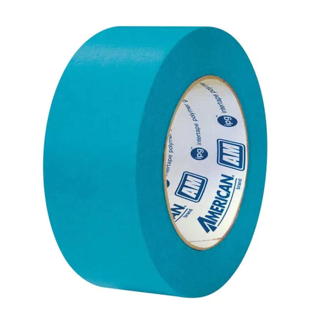 American Tape|AM2455|Medium Grade Masking Tape, 54.8 m x 24 mm, 6.6 mil THK, Aqua Blue/Green, 36/Rolls