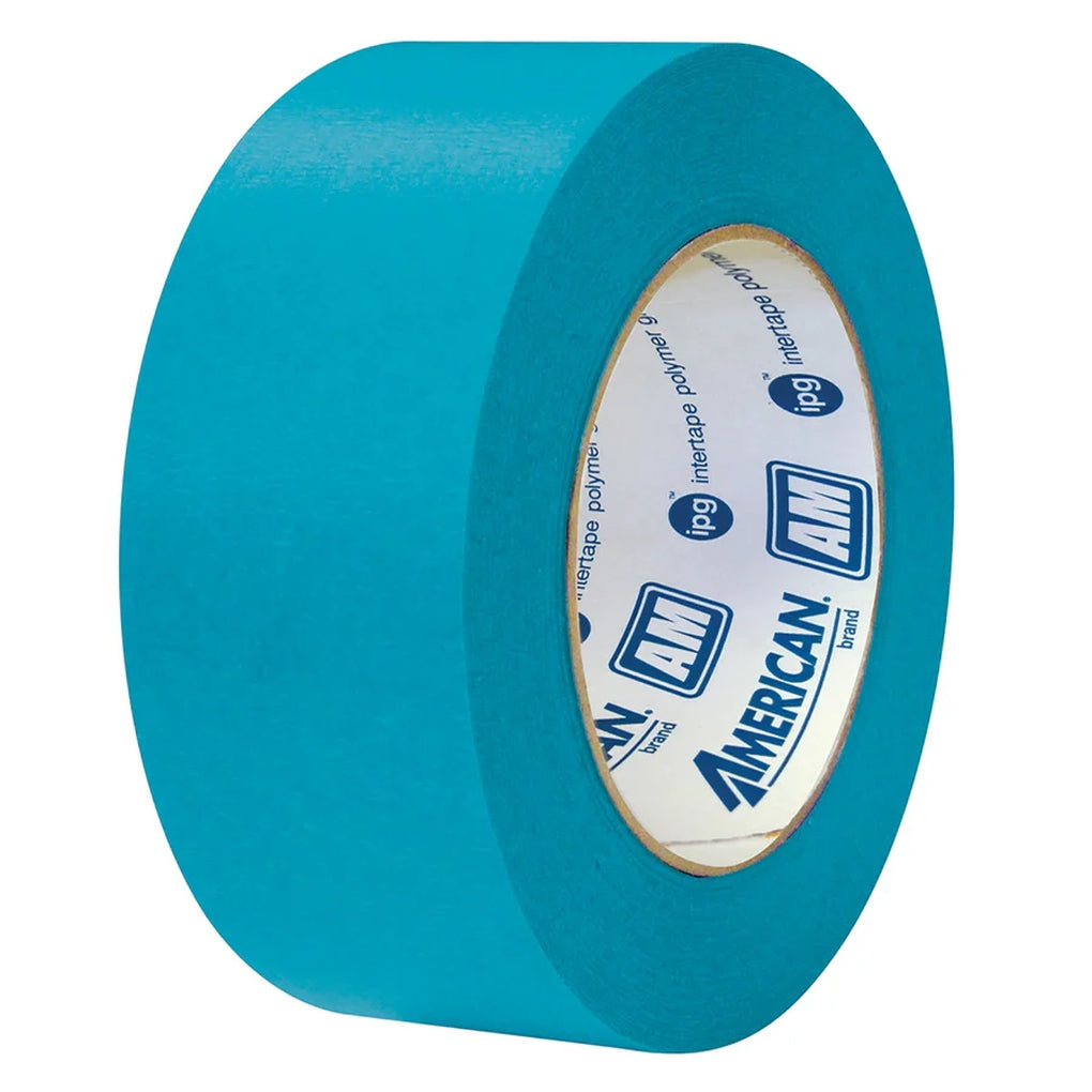 American Tape|AM4855|Medium Grade Masking Tape, 54.8 m x 48 mm, 6.6 mil THK, Aqua Blue/Green, 24/Rolls